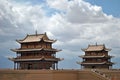 It is called Jiayu Pass Greatwall in the Jiayuguan City, Gansu Province